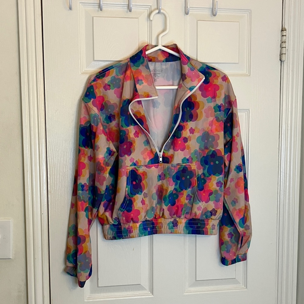 Goldsheep Multicolor Floral Jacket windbreaker